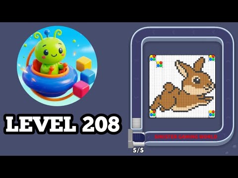 Play level 208 walkthrough